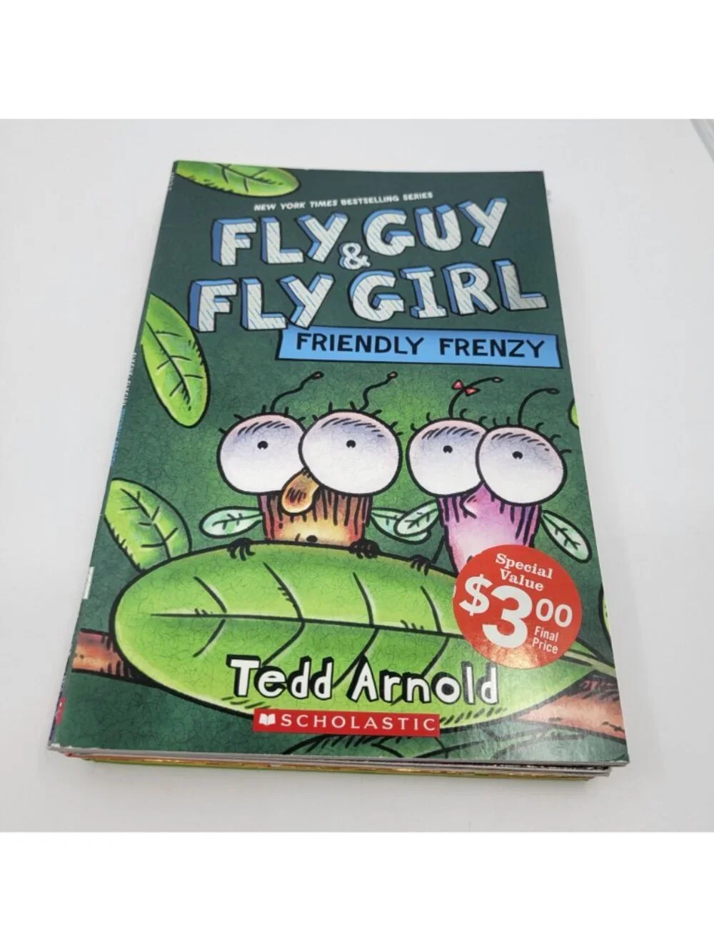 FLY GUY by Tedd Arnold Lot of 7 Level 1 Beginning Readers Books - RB018